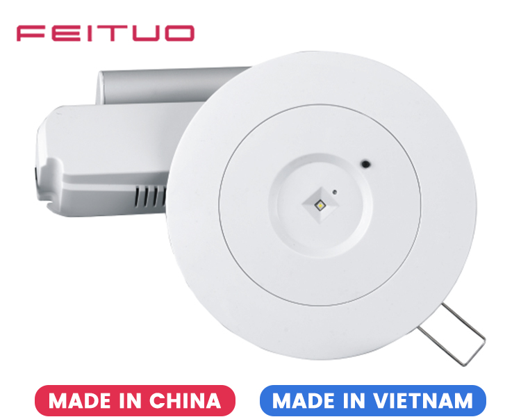 D40-R-2 تركيبات الطوارئ LED النازل
