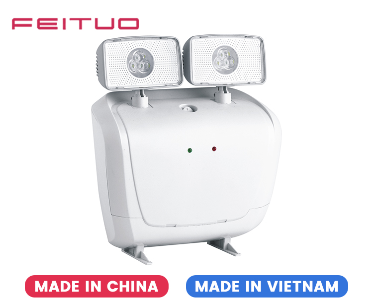 BLA1000 2 * 3Watts Twin Head LED ضوء الطوارئ