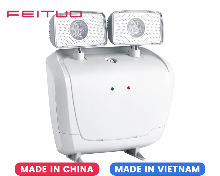 BLA2000 2 * 6Watts Twin Head LED Emergency Light