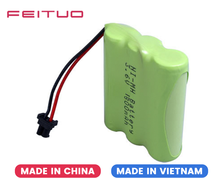 بطارية Ni-MH 3.6V 1800mAh