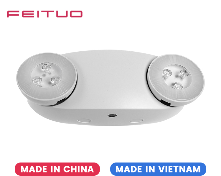 JLEU6 UL/CUL 600LM ضوء الطوارئ ذو الرأس المزدوج عالي الإخراج